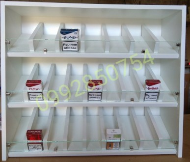 Изготовление торгового оборудования для реализации сигарет: стеллажи сигаретные,. . фото 5