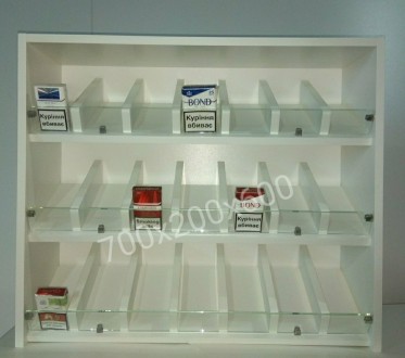 Изготовление торгового оборудования для реализации сигарет: стеллажи сигаретные,. . фото 4