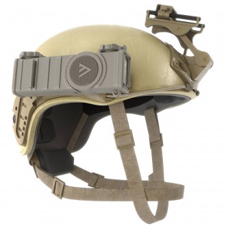 Найсучасніший тактичний ліхтар для шолому з системою кріплення на бічну рейку AR. . фото 5