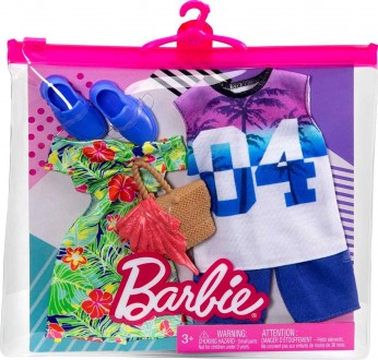 
	
	
Одягніть ляльку Барбі та Кена для будь-яких завдань із гардеробом, який змо. . фото 4