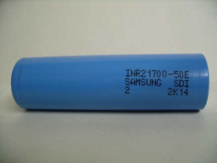 Акумулятор Samsung INR21700-50E 5000 mAh (Синій)
Ціна визначається за 1 шт.
Гара. . фото 6