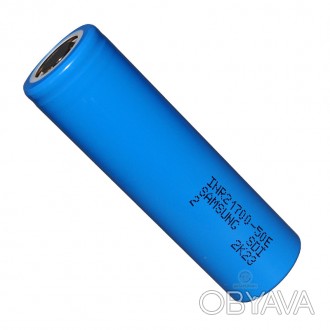 Акумулятор Samsung INR21700-50E 5000 mAh (Синій)
Ціна визначається за 1 шт.
Гара. . фото 1