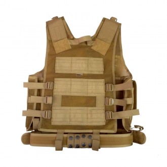 Розвантажувальний жилет Kombat UK Cross Draw Tactical Vest (Койот)
Розмір - унів. . фото 3