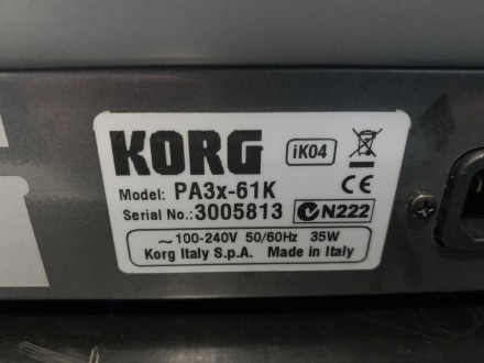 Продам профі синтезатор Korg Pa 3x Musikant на 61 клавішу. Версія Musikant є наб. . фото 12