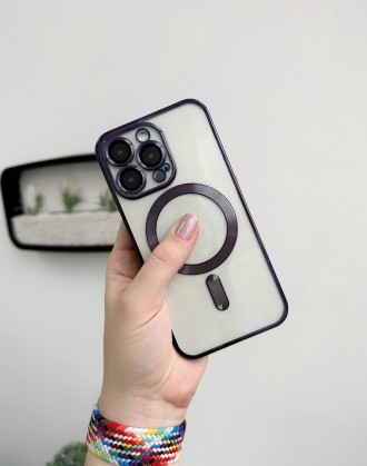 Чохол Shinny Case MagSafe для айфон силіконовий
квадратні бортики;
в чохлі вмо. . фото 8