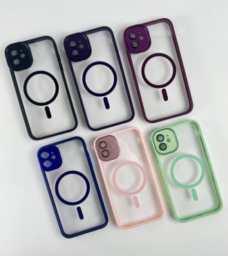 Чохол Shinny Case MagSafe для айфон силіконовий
квадратні бортики;
в чохлі вмо. . фото 4
