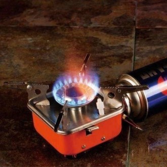 Портативна туристична газова плита YC-201 з чохлом та п'єзопідпалом
Портативна г. . фото 4
