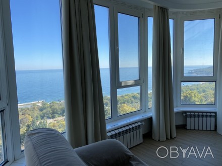 2-кімнатна квартира з видом моря в ЖК Синій Птах, поблизу пляжу Отрада та Ланжер. Приморский. фото 1