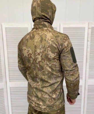 Тактическая теплая мужская куртка Бушлат
Тактическая военная форма (армейский ки. . фото 6