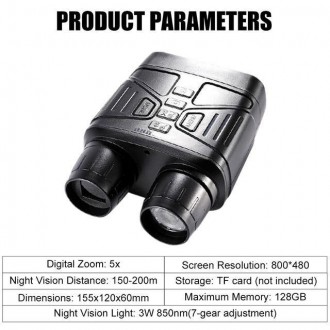Бинокль ночного видения NV4000 Chargable 8140
Бинокль NV4000 chargable 8140 – уд. . фото 6