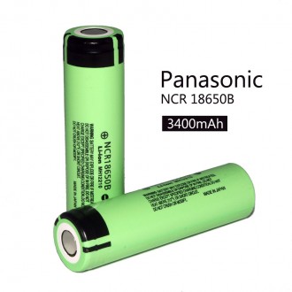 Panasonic NCR18650B 3400 mAh - промисловий Li-ion акумулятор форм-фактора 18650 . . фото 4