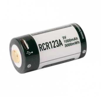 Акумулятор Keeppower RCR123A 3,0В 1000mAh + micro USB (P1634U2)\
Ціна вказана на. . фото 3