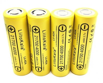 Акумулятор Liitokala 21700 Lii-40A 3.7 V 4000mAh в кейсі Оригінал
Якісні високос. . фото 7