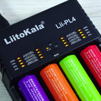 Зарядний пристрій Liitokala Lii-Pl4 
LiitoKala Lii-PL4 - універсальний зарядний . . фото 6