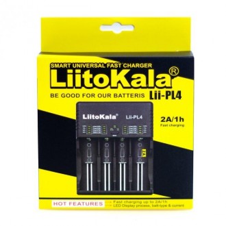 Зарядний пристрій Liitokala Lii-Pl4 
LiitoKala Lii-PL4 - універсальний зарядний . . фото 3