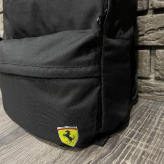 
 
 Рюкзак городской спортивный черный Puma Ferrari:
- Модель - унисекс;
- Разме. . фото 3
