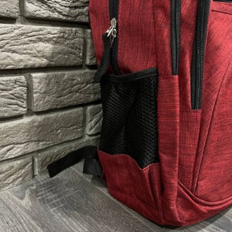 
 
 Рюкзак бордовый «Luka Sport»:
- Выполнен из очень прочного синтетического ма. . фото 5
