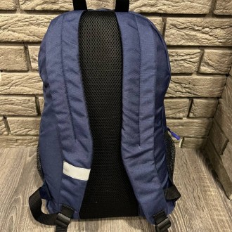 
 Рюкзак городской спортивный синий с логотипом Puma:
- Размер рюкзака 46 см х 3. . фото 3