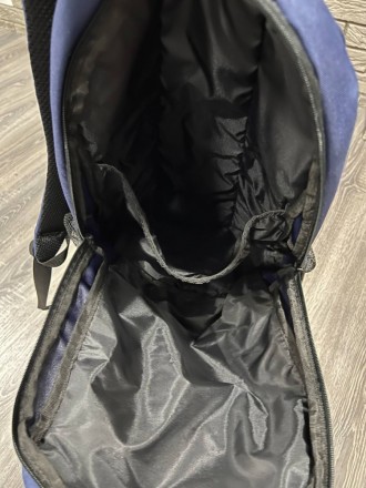 
 
 Рюкзак городской спортивный синий с ремнями Strap:
- Размер рюкзака 46 см х . . фото 6