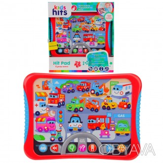 
Дитяча іграшка розвиваюча планшет музичний Kids Hits арт. KH01/008 Супер авто, . . фото 1