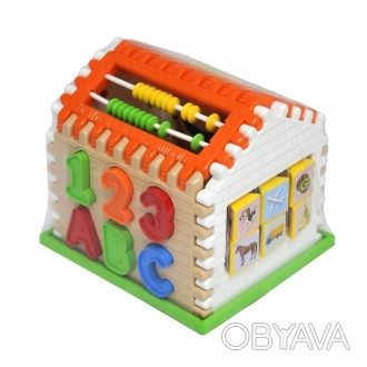 Іграшка-сортер "Smart house" 21 ел., Tigres — це багатофункціональний розв. . фото 1