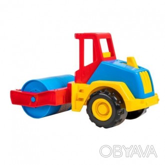 Дитяча іграшка машинка будівельна каток Tech Truck, арт.39476, ТМ Тигрес, розмір. . фото 1