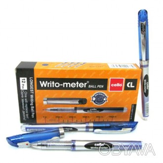 Стрижень масл. CL Writo-meter для 10км ручки, 0,5мм, синий, инд.уп-ка, 118мм, 80. . фото 1