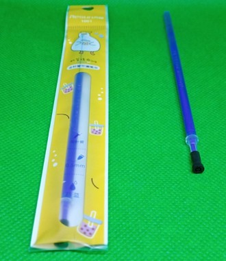 Паста стрижень для ручки пиши - стирай, синя, 0.5 мм, довжина 130 мм, 20 шт в уп. . фото 2