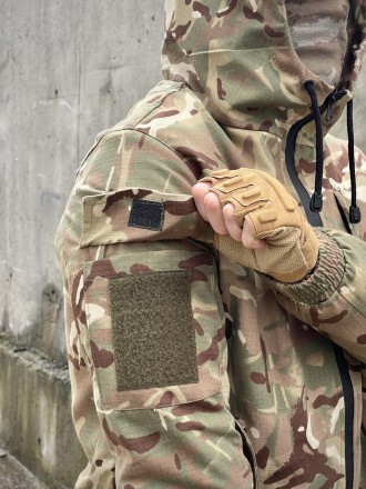 
Куртка:- міцна тканина військового зразка- Завдяки унікальному крою куртка не с. . фото 11