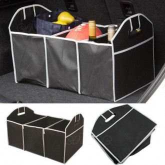 Автомобильный органайзер в багажник предназначен для переноски и хранения продук. . фото 3