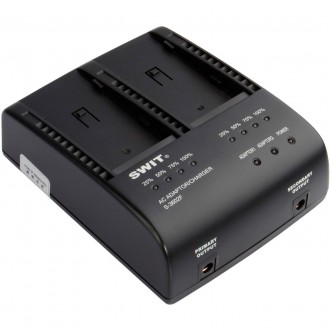 Зарядное устройство SWIT S-3602F Dual Charger/Adapter for Sony NP-F970/770/960/9. . фото 2