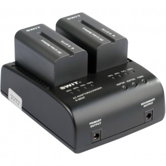 Зарядное устройство SWIT S-3602F Dual Charger/Adapter for Sony NP-F970/770/960/9. . фото 3