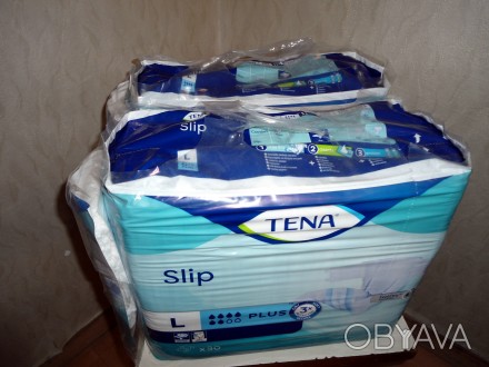 Подгузники для взрослых Tena Slip Plus L 60шт. . фото 1