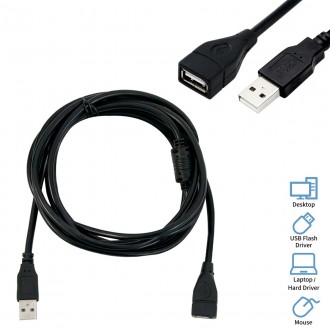 Кабель USB подовжувач
На сучасному ринку лідером продажів є кабель подовжувач US. . фото 2