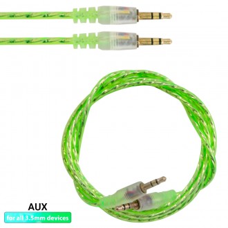 Кабель AUX, характеристики:
	Тип: кабель AUX - AUX (Mini-Jack 3.5 на Mini-Jack 3. . фото 2