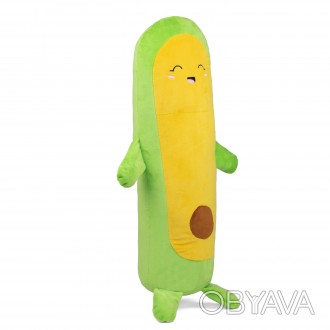 Велика подушка іграшка (валик) Авокадо - від українського виробника Kidsqo Ця м&. . фото 1