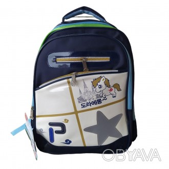 Рюкзак шкільний портфель
Виготовлений із водонепроникної тканини
Виготовлений із. . фото 1