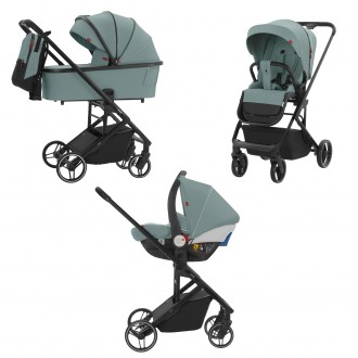 Коляска універсальна CARRELLO Alfa CRL-6508 (3in1) Parrot Green /1/. Одесса. фото 1 Коляска універсальна CARRELLO Alfa CRL-6508 (3in1) Parrot Green /1/. Одесса. фото 1