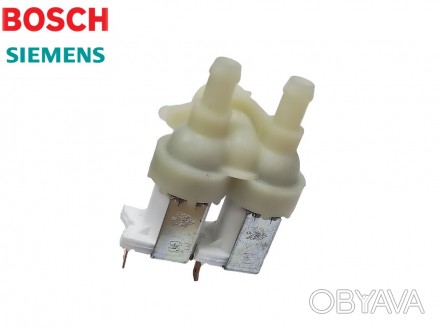 Клапан 2/90° подавання води для пральних машин Bosch, Siemens 00263330
Вхід: ста. . фото 1