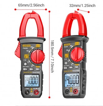 ANENG PN200 – цифровой автоматический мультиметр-клещи предназначен для измерени. . фото 3