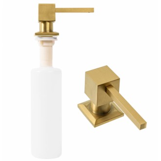 Встраиваемый диспенсер для жидкости REA BRUSHED GOLD 330 мл.квадратный. Київ. фото 1 Встраиваемый диспенсер для жидкости REA BRUSHED GOLD 330 мл.квадратный. Київ. фото 1