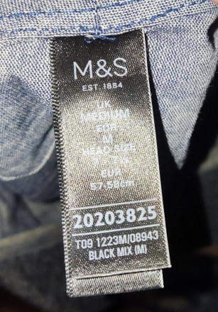 Летняя кепка-восьмиклинка, хулиганка Marks&Spencer, 55%-шерсть, размер 57-58. . фото 8
