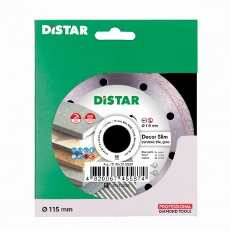 Алмазний диск DISTAR 1A1R DECOR SLIM 5D став універсальним засобом для різання п. . фото 3