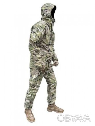 Мужской тактический костюм рип-стоп на флисе ВСУ (ЗСУ) Мультикам 20222170-48 997