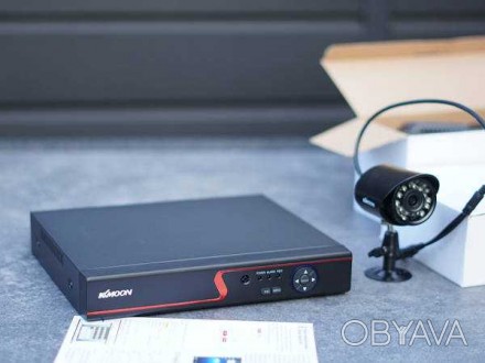Продам. Комплект відеоспостереження Kkmoon для дому, офісу, кафе—4 камери