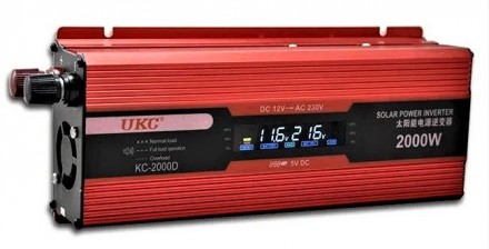 Преобразователь авто (инвертор) UKC 12V-220V 2000W можно использовать для зарядк. . фото 8