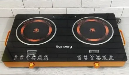 Инфракрасная плита Rainberg RB-816 устанавливается на стол, не скользит по повер. . фото 8