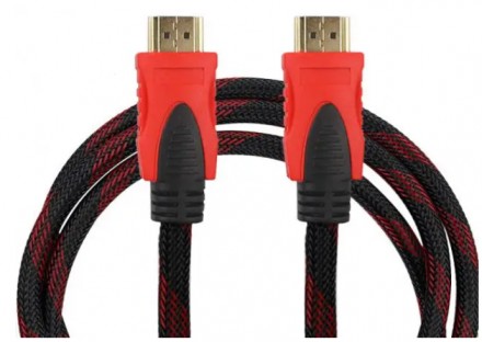 
Кабель HDMI — HDMI, 5m, Шнур для передавання відеосигналу, Hight Speed Cable, ш. . фото 5