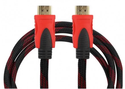 
Кабель HDMI — HDMI, 1,5m, Шнур для передавання відеосигналу, Hight Speed Cable,. . фото 8