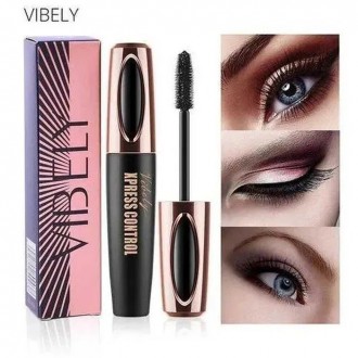 Інноваційна туш для вій 4D Vibely Volume Eyelash з ефектом подовження та збільше. . фото 2